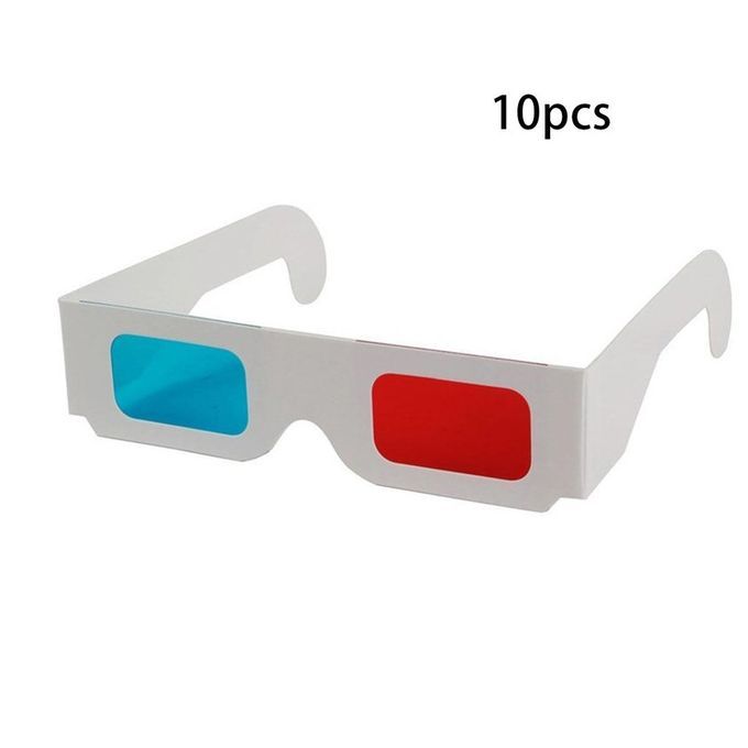 Men And Women Paper Frame 3D Gl Es 3D Stereo Gl Es Red And Blue 3D Gl Es-red Blue-10p S