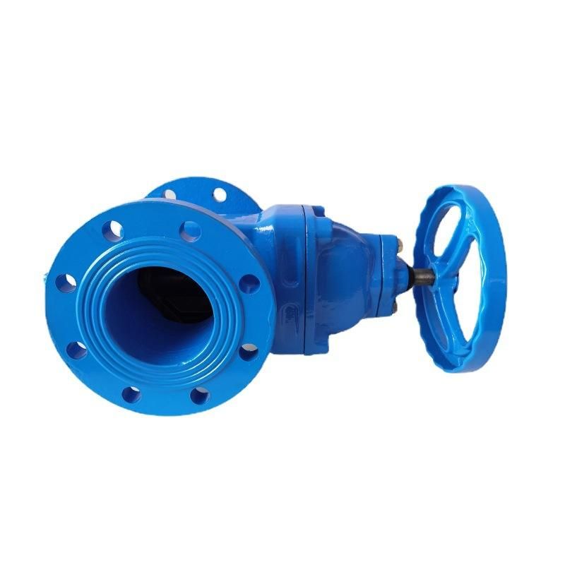 Ductile Cast Iron Soft Seal Gate Valve Z45X-16 Concealed Rod Flange Gate Valve Elastic Seat Sealing Gate Valve DN15-600