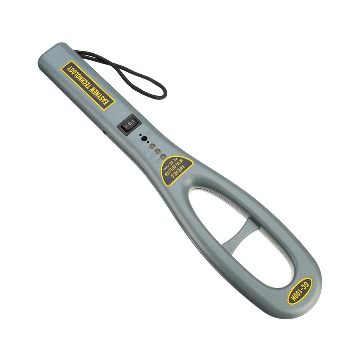 GC101H Portable Handheld Metal Detector Body Scanner Security Equipment Metal Detector Super Scan Light Counter