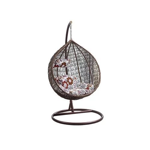 Adult Hanging Egg Shaped Swing Chair With Metal Stand
