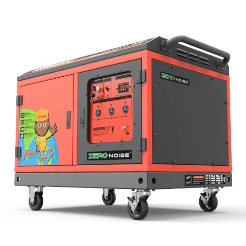 Petrol Generator With Less Noise - 6kva - Sps12000se