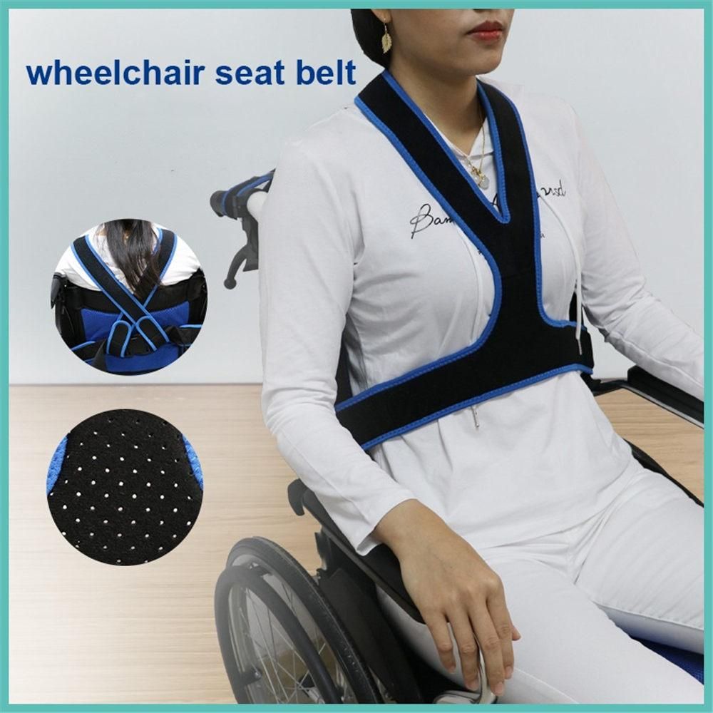 Medical Wheelchair Seat Belt Anti-dumping Elastic Fixed Restraint Safty Belt