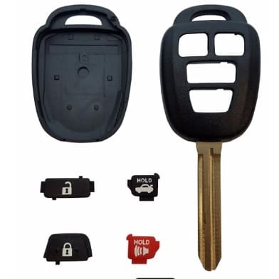 Keyles Entry Key & Remote Combo Shell Only For Toyota