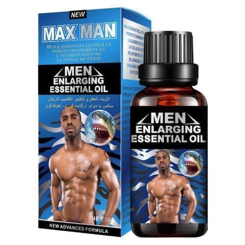 Maxman - Penis Enlargement Oil For Men  - 30g - Blue Pack