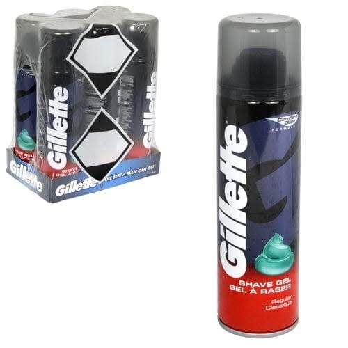 Regular Shaving Gel - 200ml X 6