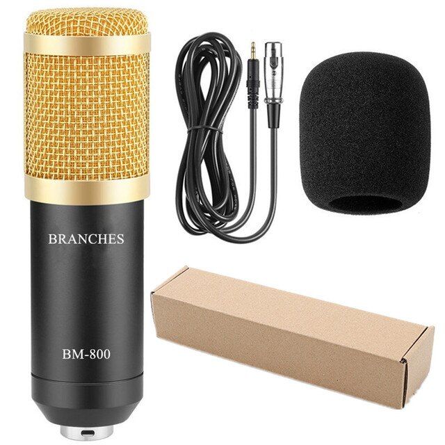 BM800 Mikrofon Condenser Sound Recording BM 800 Microphone