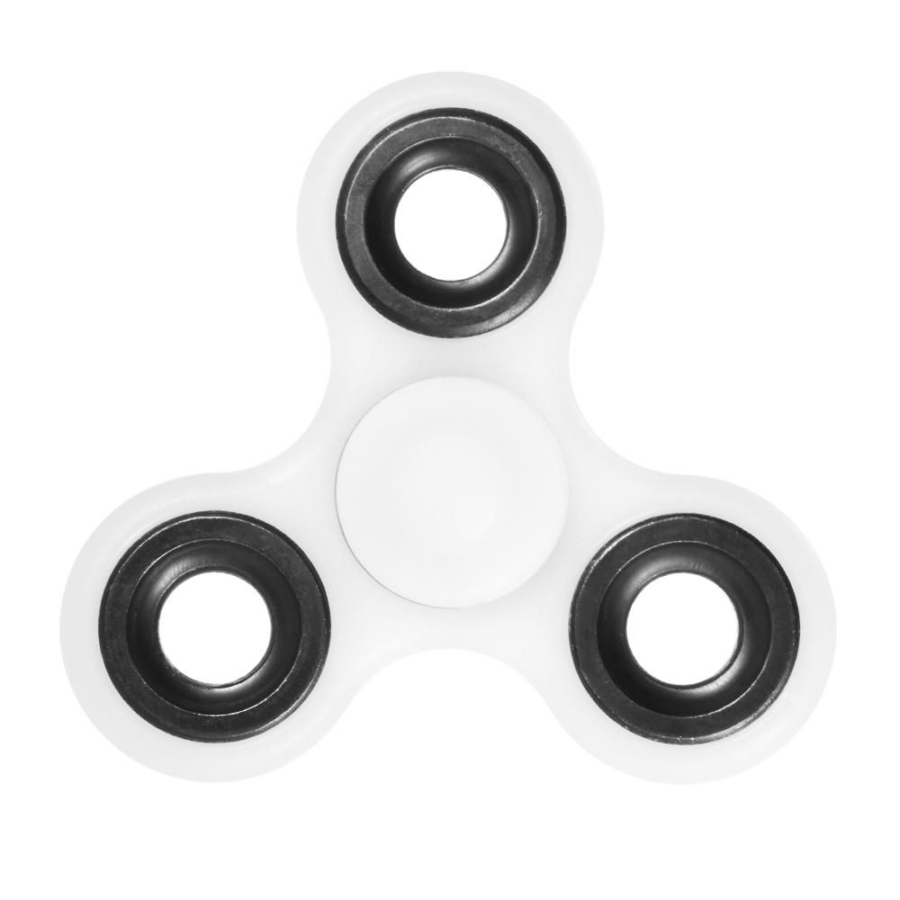 Tri Fidget Spinner 360&deg;Hand Finger Spinner Hybrid Rotation Bearing Spin Widget Focus Toy Nylon PA Material for ADHD Anxiety Boredom Adults Children Killing Time