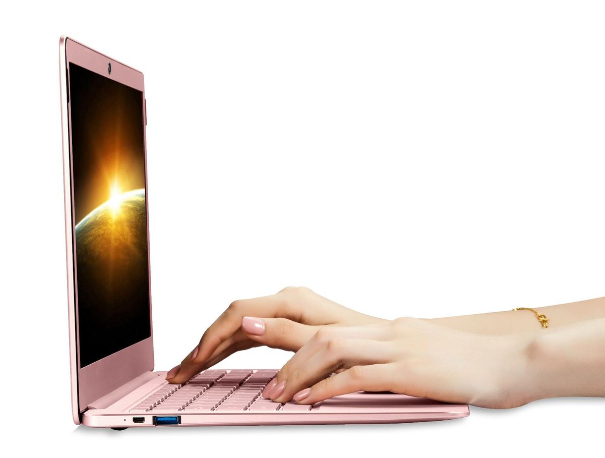 14.1" Metal Business Laptop-Pink