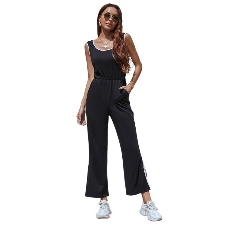 Vest-type Casual Loose Jumpsuit