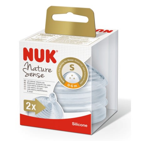 Nature Sense 0-6m Small Teat x 2