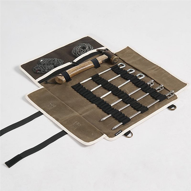 Naturehike Camping Tent Hammer Rope Tent Pegs Nails Storage