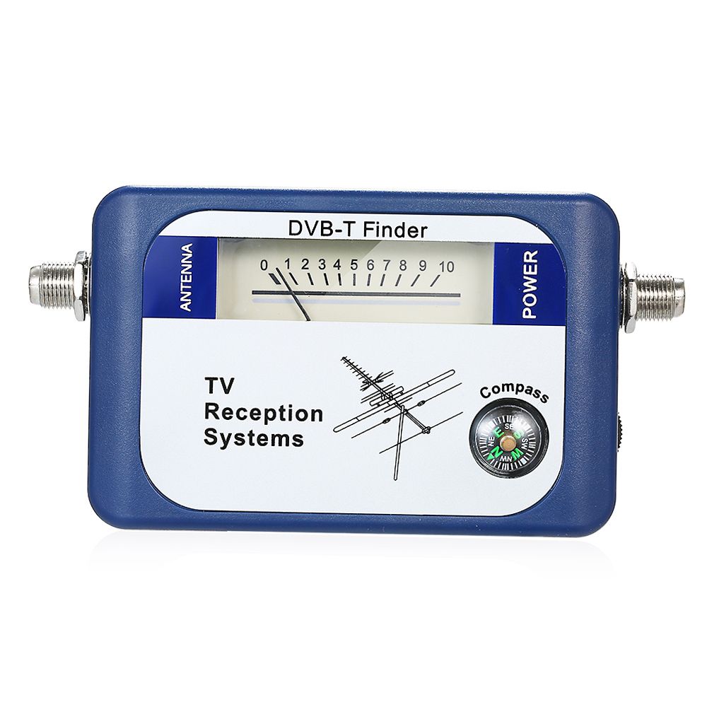 -T Digital Satellite Signal Finder Meter Aerial Terrestrial