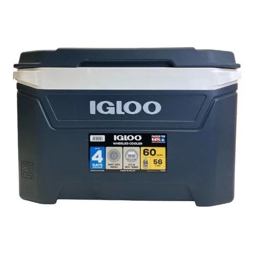 Chest Roller Cooler 60quart -56L