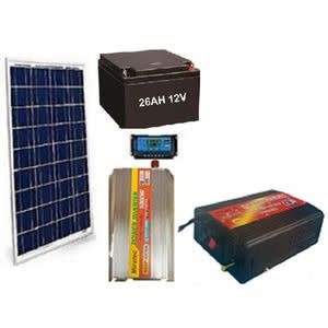1000w Solar Home System For Laptop, Tv And Lights + Charger