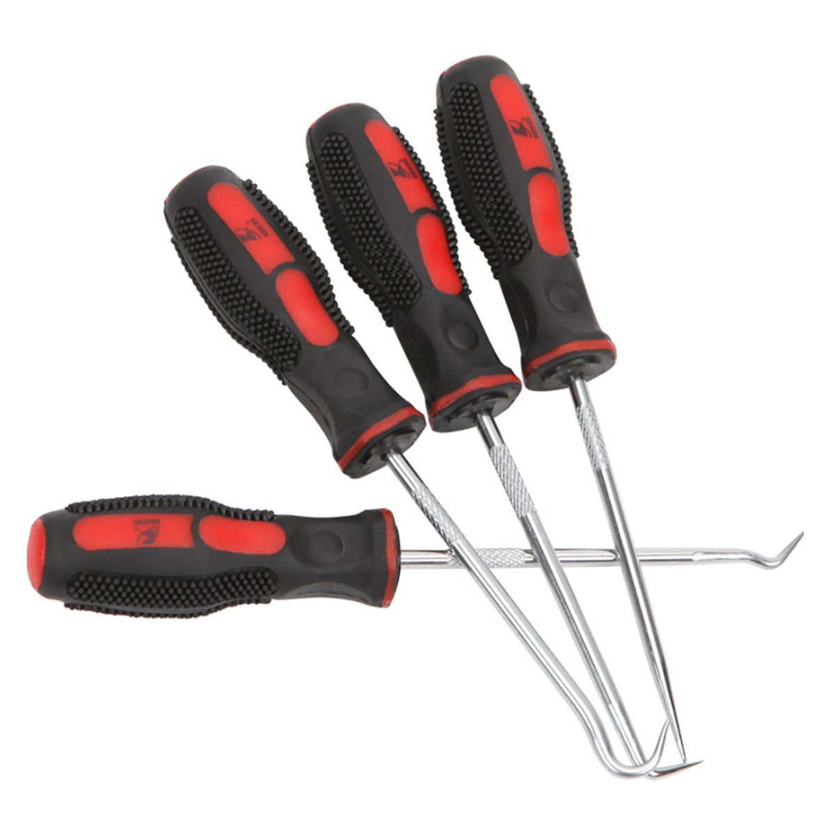 4Pcs Oil Seal Metal Hooks Rubber O-ring Removal Hook Car