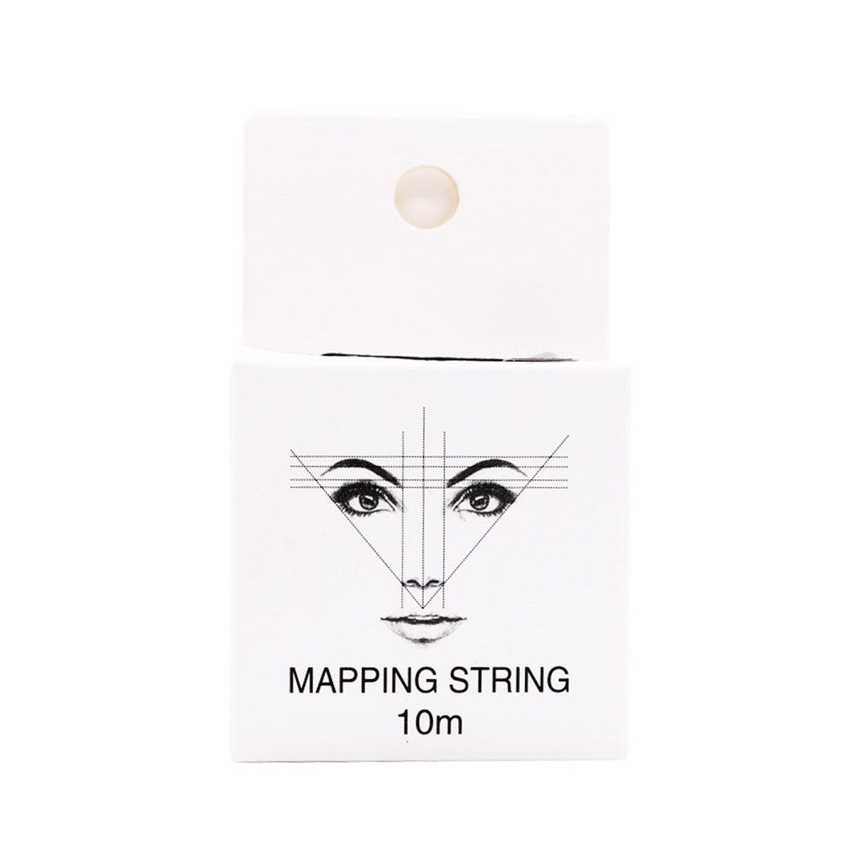 10m Tattoo Thread Eyebrow Marker Thread Tattoo Brows Point Pre-Inked Mapping String Eyebrow Thread makeup Pre Inked tattoo PMU string