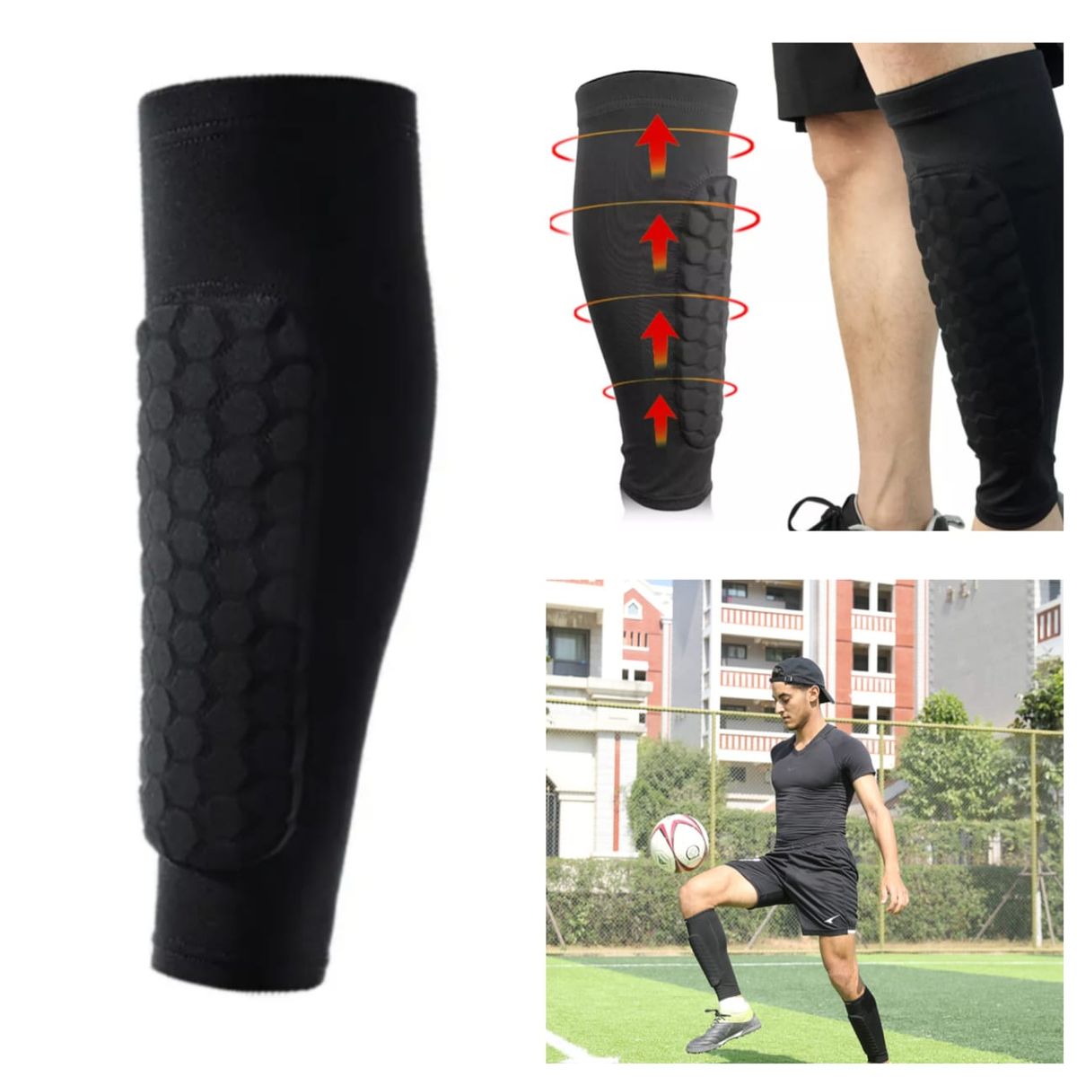 1 Piece Sports  Football Soccer Shin Guard,leg Protection Pad