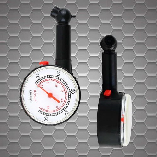 High Precision Dial Tire Air Pressure Gauge Meter