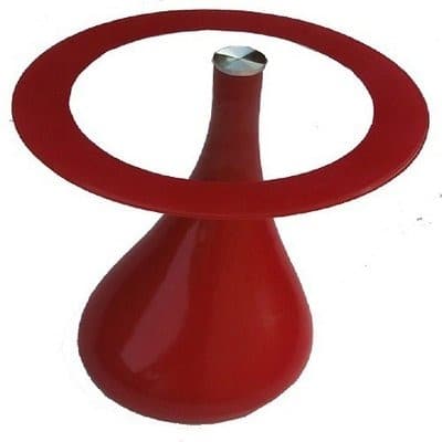 Donaldo Side Table - 65x45CM - Red