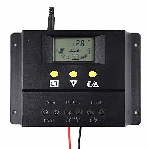60a Solar Charge Controller - 12v 24v LCD Screen Display