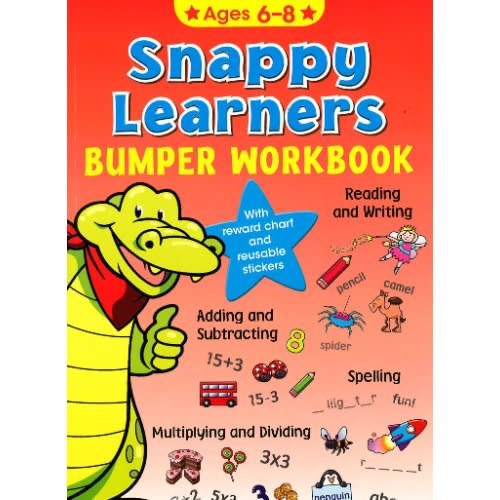 Snappy Learner Bumper Workbook - Ages 6 - 8