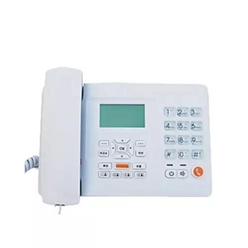 F501 Gsm Sim Card Table Phone - White