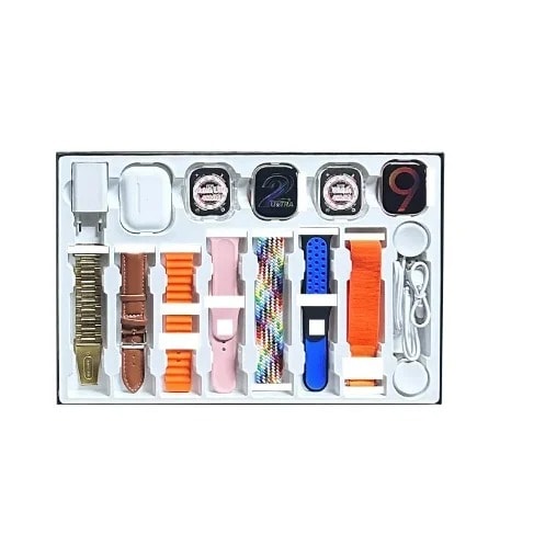 X12 Ultra 2 Gs Smartwatch 15 In 1 Ultra Unique Combination With Earbuds