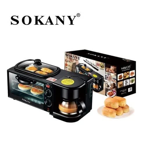 Multifunction 3 In 1 Breakfast Maker