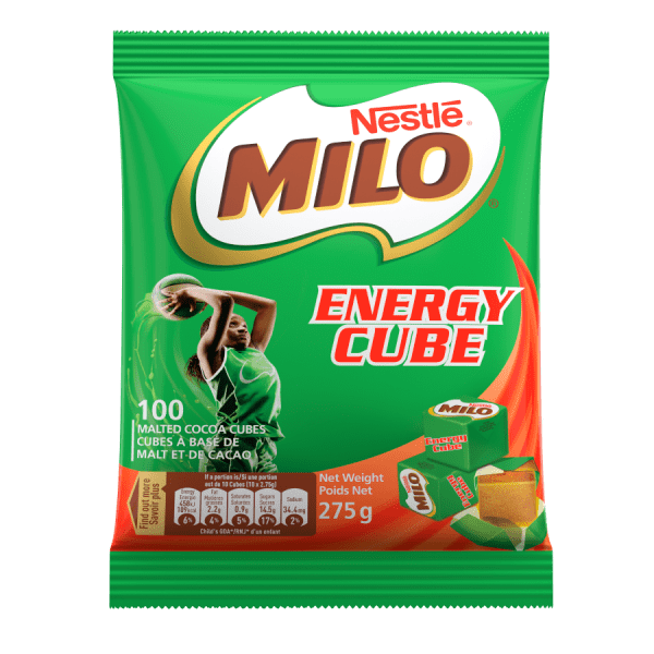 Milo Energy Chocolate Cube- 2.75g X 100 Cubes