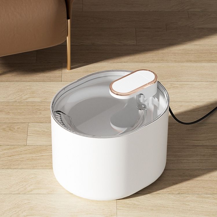 3L Electric Pet Water Dispenser Ordinary Motor White