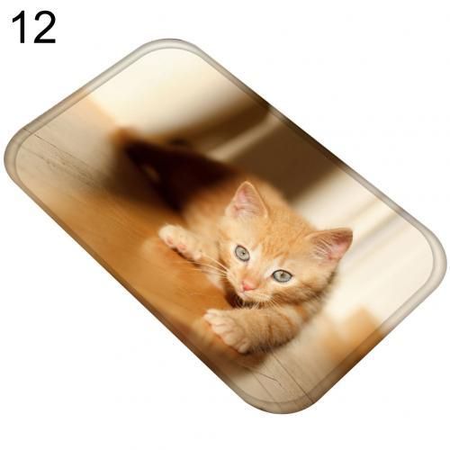 40x60cm Bedroom Floor Cushion Cute Cat Dog Glasses