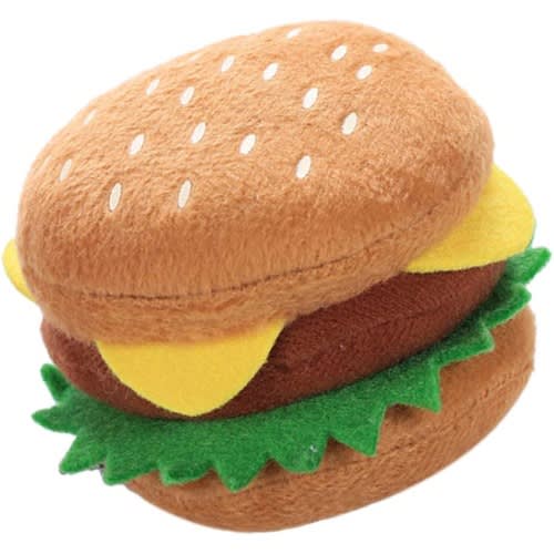 TD Hamburger Dog Plush Toy
