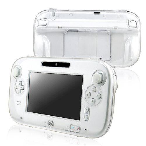Crystal Clear Full Protection Hard Case Skin Cover For Nintendo Wii U Gamepad