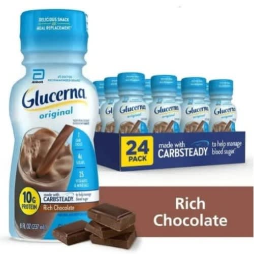 Diabetes Nutritional Chocolate Shake 273ml - 24 Pack
