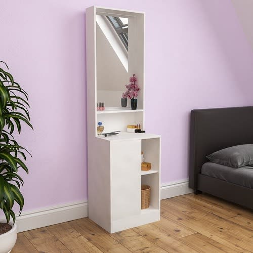 Sadia-reiban Dressing Table With Mirror White