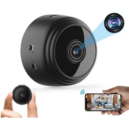 Mini Hidden Spy Camera - Wi-fi / Wireless Full Hd 1080p Night Vision Motion