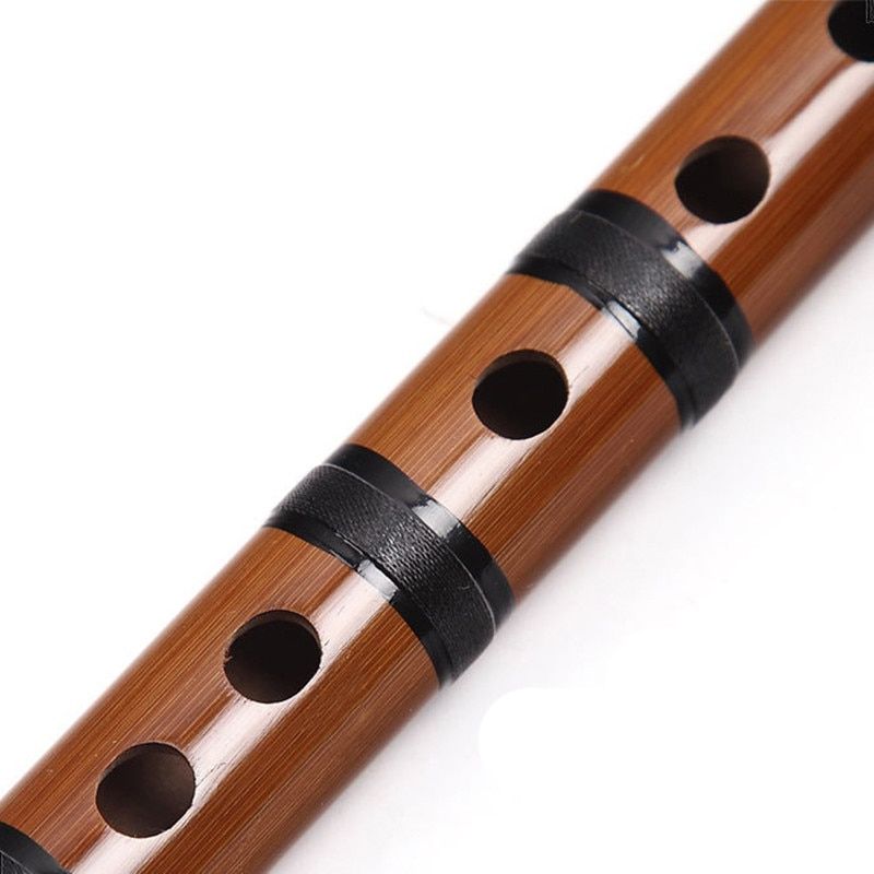 Chinese Dizi Key E F Bamboo D G Bitter Handmade Flute C