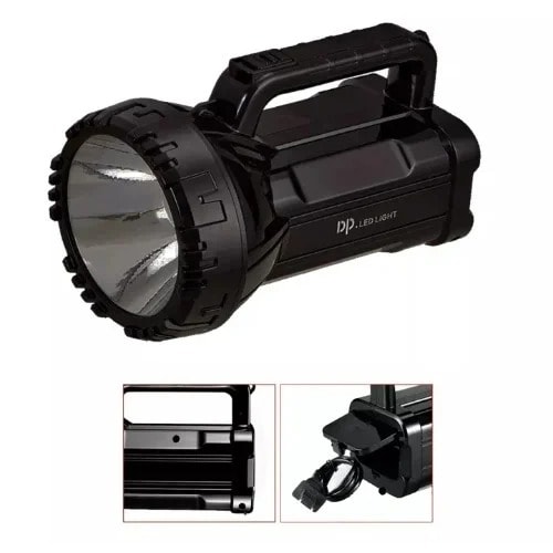 Dp Led Light Portable Rechargeable Led Flashlight - 2800mAh