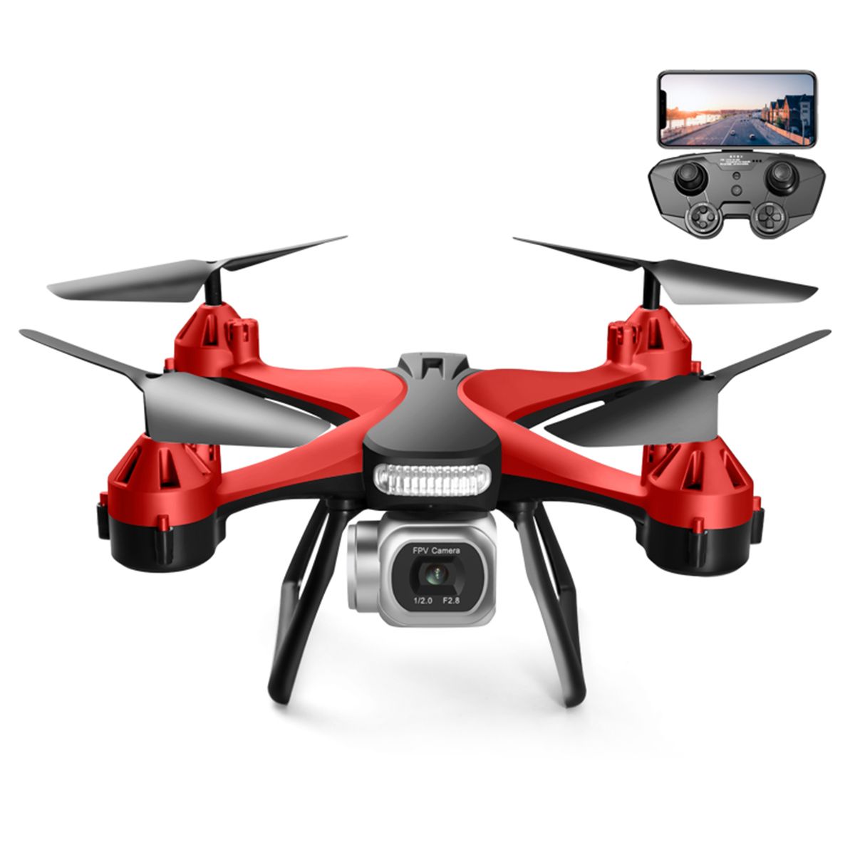 Remote Control  With Camera 4K Dual Camera Remote Control