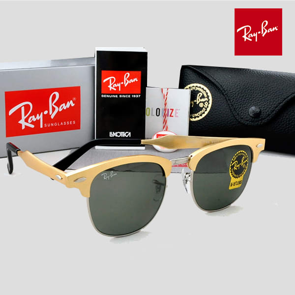 Clubmaster All Gold Frame