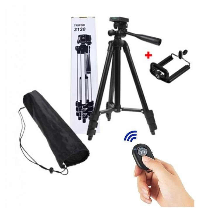 Portable universal retractable selfie stand cell phone holder