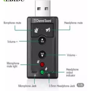Usb Virtual 7.1 Channel Sound Adapter
