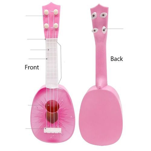 4-String Acoustic Guitar Kids Toy Beginner Practice Mini Musical