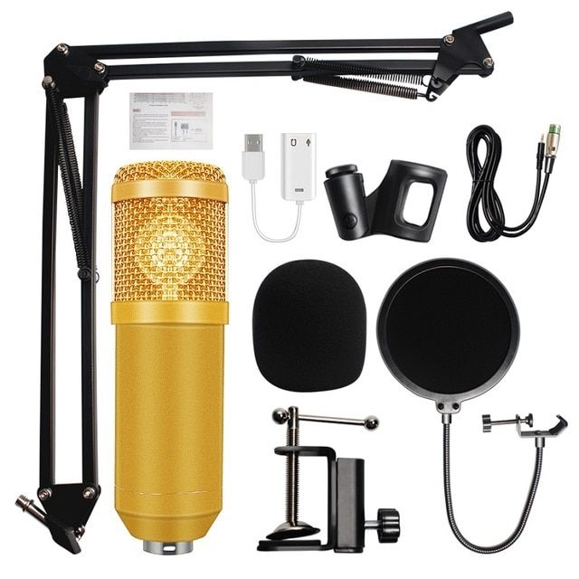 Microfone Bm 800 Studio Microphone Professional Microfone