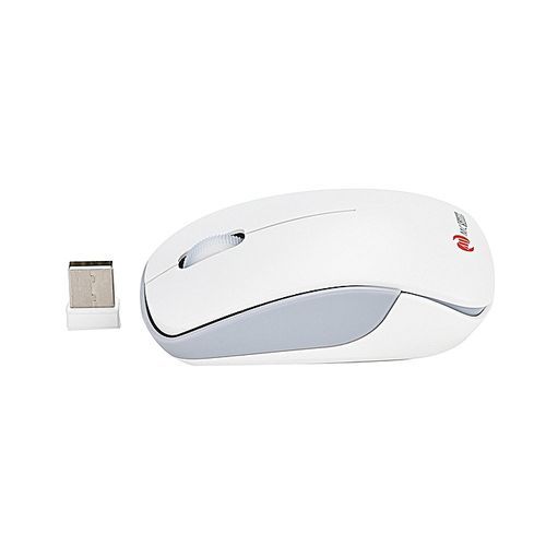 Koaisd Computer Accessories MC-Siate Wireless Optical Mouse 2.4GHz Quality Mice USB 2.0 Receiver For PC WH