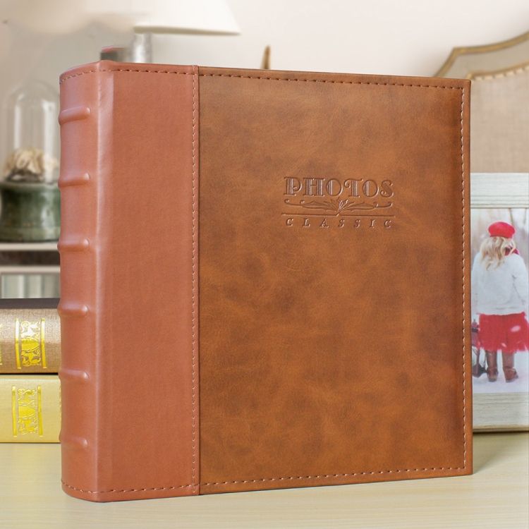 Photo Album 5R 7 Inch 200 Sheets Leather Photo  Album