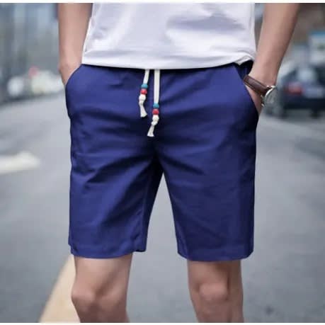 Aww Cotton Short- Blue