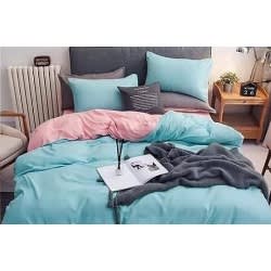 Reversible Plain Duvet Cover