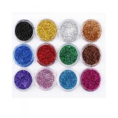Coastal Glitter Eye Shadow - 12 Colours