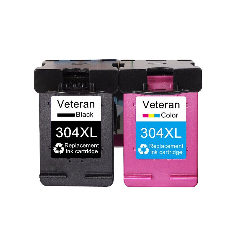 Veteran Ink Cartridge 304XL New Version For Hp304 304 Xl Deskjet Envy 2620 2630 2632 5030 5020 5032 3720 3730 5010 Printer Multicolor